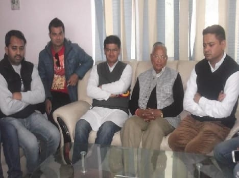 The press conference in Ramnagar Govind Kunjwal